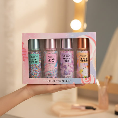 Body Spray Set Candy Confetti Glitter Fragrance Collection