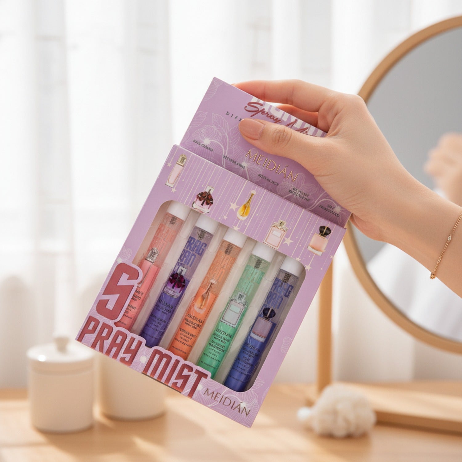 Perfume Spray Mist Five-Piece Set