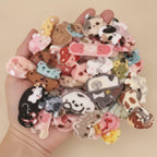 Assorted 8-Piece Cute Animal Plush Hair Claw Clips – novelty & toys (view 3)
