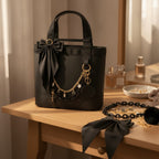 Elegant Bag Chains, Charms, and Bows Set – bags & wallets (view 7)