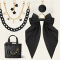 Elegant Bag Chains, Charms, and Bows Set – bags & wallets (view 1)