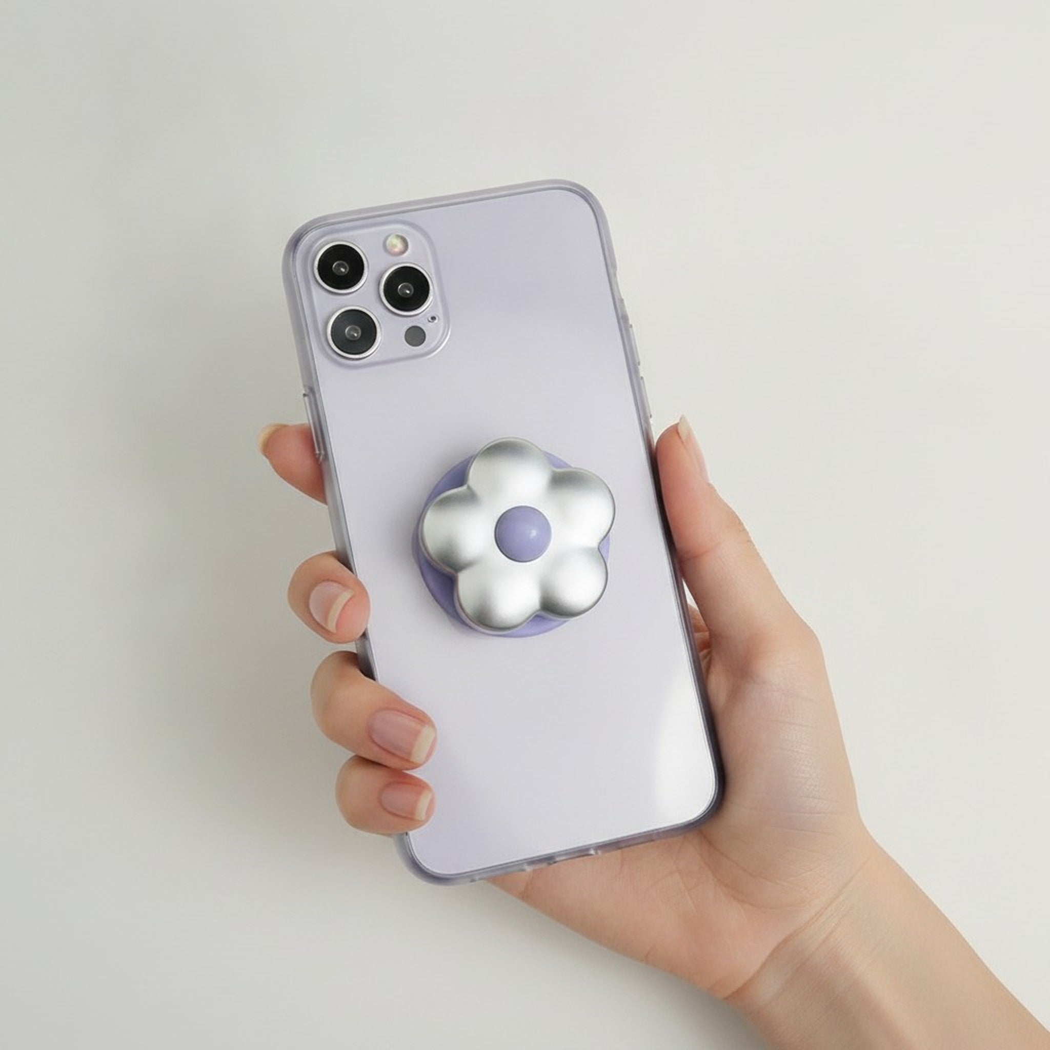 K-Fashion Flower Phone Grip – tech (view 3)