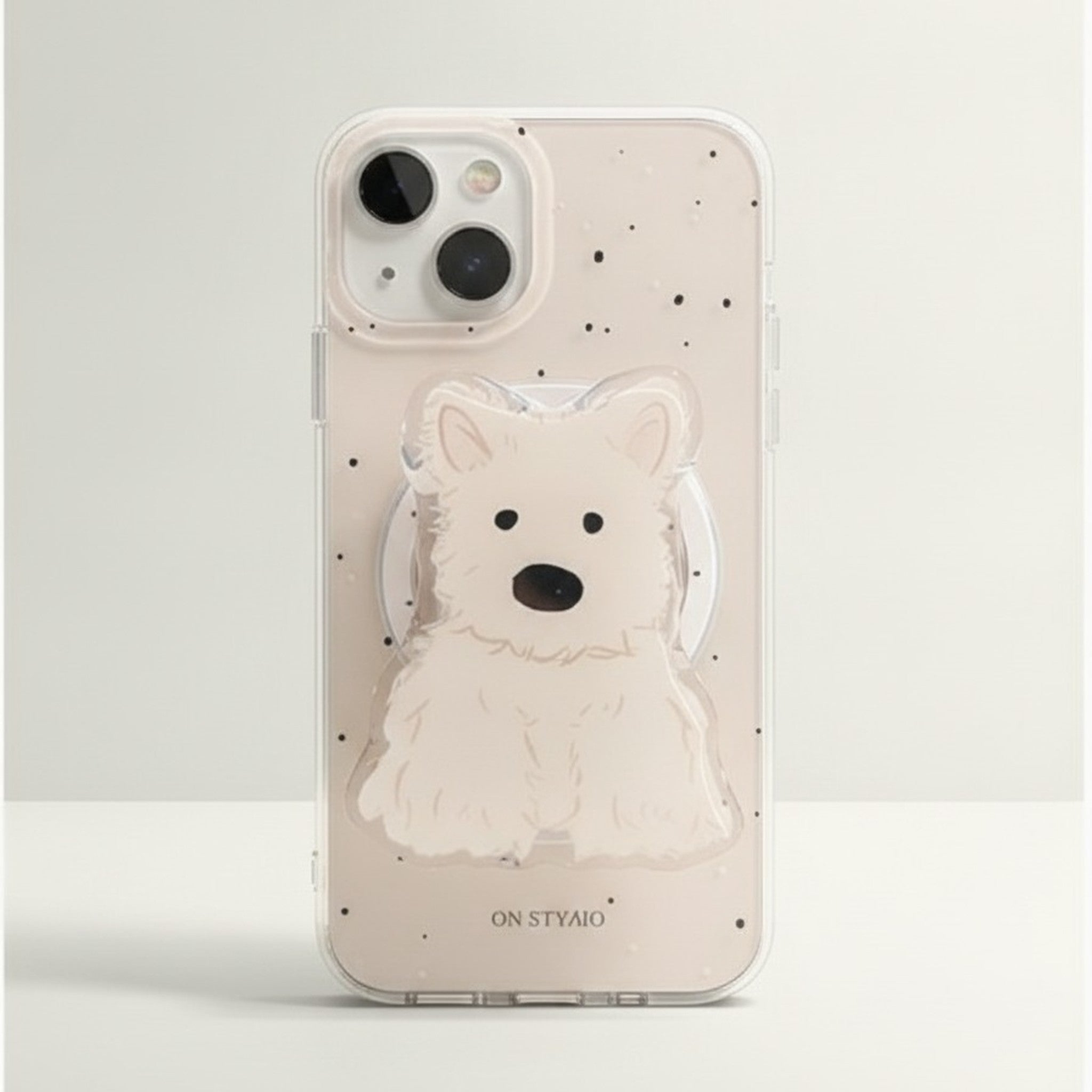Cute Animal Magnetic Grip Phone Case – tech (view 2)