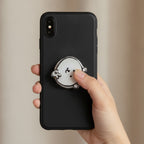 Bear Peace Sign Rotating Magnetic Phone Grip – tech (view 3)
