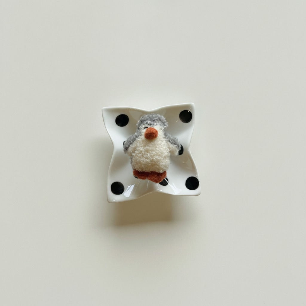 Cute Fluffy Penguin Charm – novelty & toys (view 3)