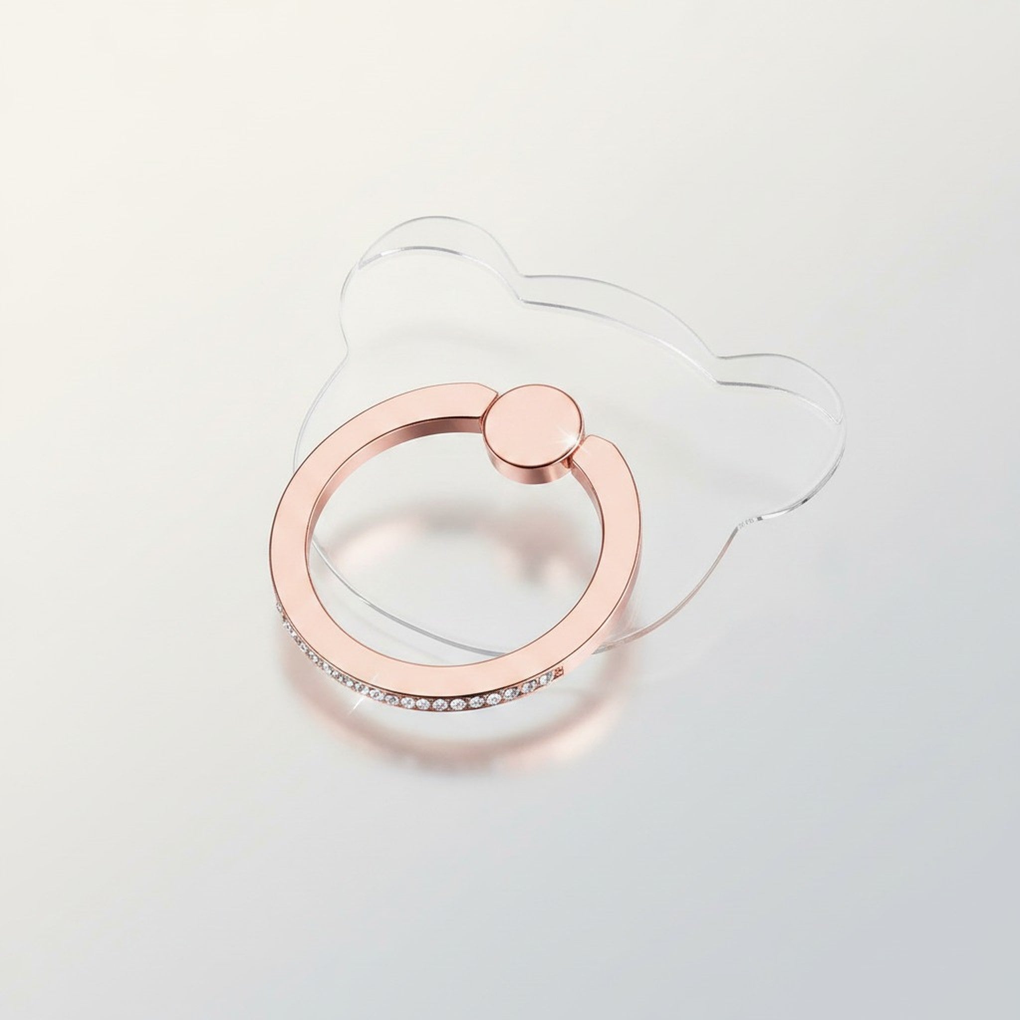 Sparkly Bear Phone Ring Holder – tech (view 1)