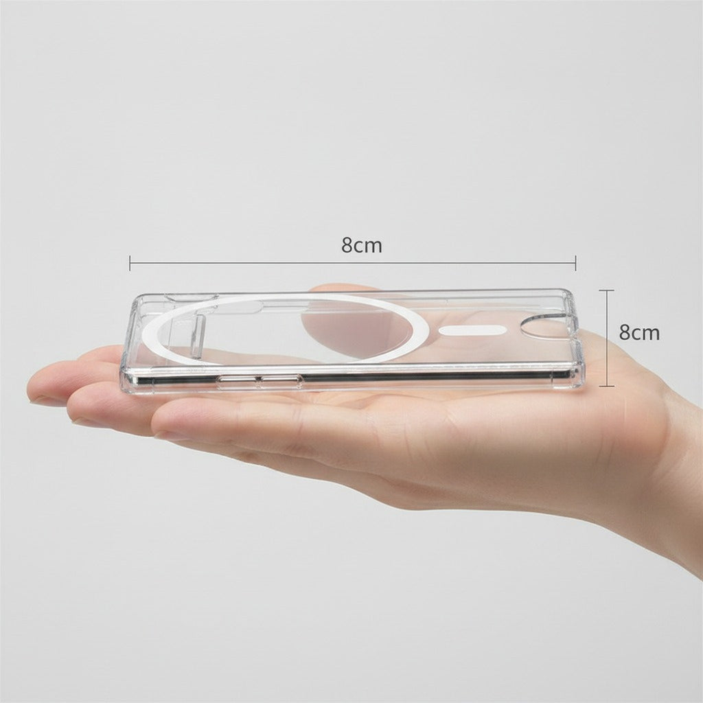 MagSafe Compatible Clear Phone Wallet Case – tech (view 5)