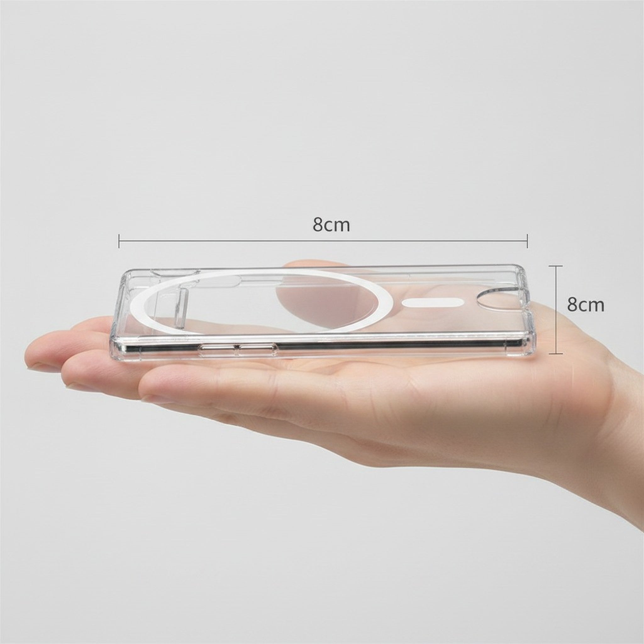 MagSafe Compatible Clear Phone Wallet Case – tech (view 5)