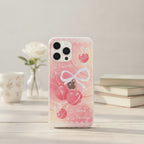 Lace Cherry Bow Phone Case and Bracelet Set – tech (view 2)