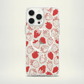 Clear Strawberry MagSafe iPhone Case – tech (view 1)
