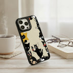 Good Luck Surrounded Cats iPhone Case – tech (view 2)