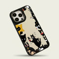 Good Luck Surrounded Cats iPhone Case – tech (view 1)
