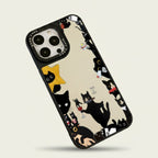 Good Luck Surrounded Cats iPhone Case – tech (view 1)