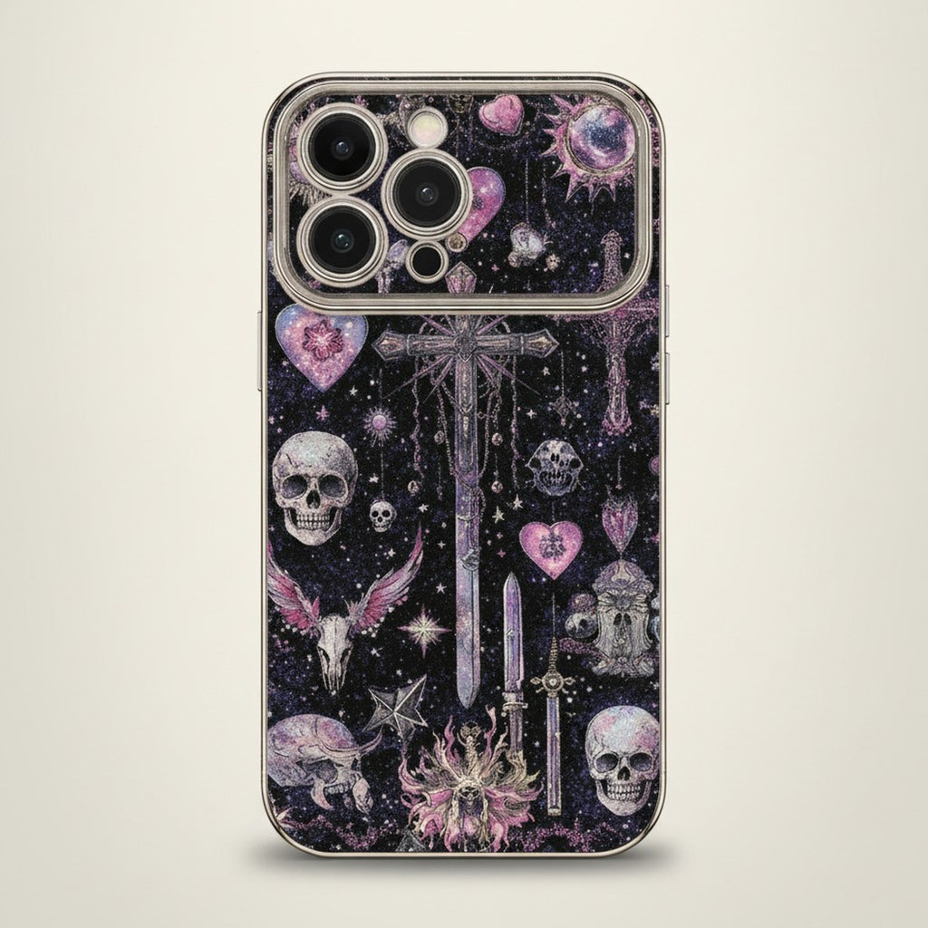 Luxury Skull Cross iPhone Case – tech (view 1)
