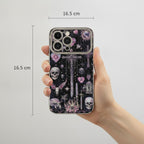 Luxury Skull Cross iPhone Case – tech (view 3)