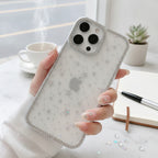 Sparkling Star Rhinestone Clear Phone Case – tech (view 2)