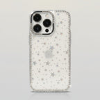 Transparent Glitter Star Bling Crystal Phone Case