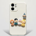 3D Figures Leather Phone Case – tech (view 1)