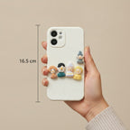 3D Figures Leather Phone Case – tech (view 3)