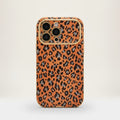 Glitter Leopard Print Large Camera iPhone Case – tech (view 1)