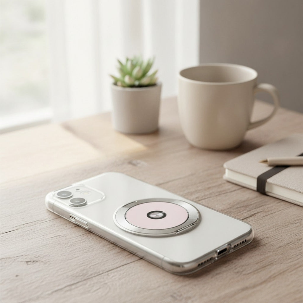 Magnetic Rotating CD Kickstand Phone Case – tech (view 2)
