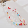 Playful Beaded Ocean Charm Keychain – apparel accessories (view 1)