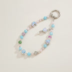 Colorful Aesthetic Beaded Bag Keychain Charm – bags & wallets (view 1)