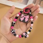 Decorative Quilted Purse Charm Chain – jewelry (view 4)