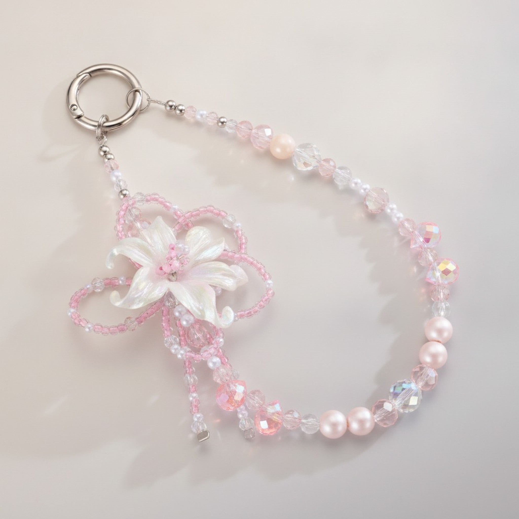 Cute Colorful Beaded Phone Bag Charm – novelty & toys (view 2)