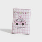 Pink Gingham Cute Day Card Holder Wallet