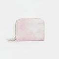 Pastel Pink Tie-Dye Zip Wallet – bags & wallets (view 1)