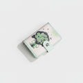 Succulent Plant Floral Mint Card Holder Wallet