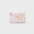Pastel Teddy Bear Card Holder With Gold Chain Detail