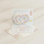 Floral Good Luck Pop-Up Greeting Card – stationery (view 2)