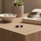 Silver Slim Sunglasses Ring – jewelry (view 2)