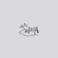 Butterfly Charm Rhinestone Silver Ring – jewelry (view 1)