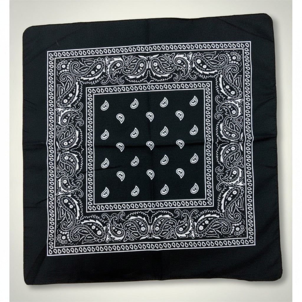 Classic Paisley Pattern Bandana Scarf – scarves & belts (view 1)
