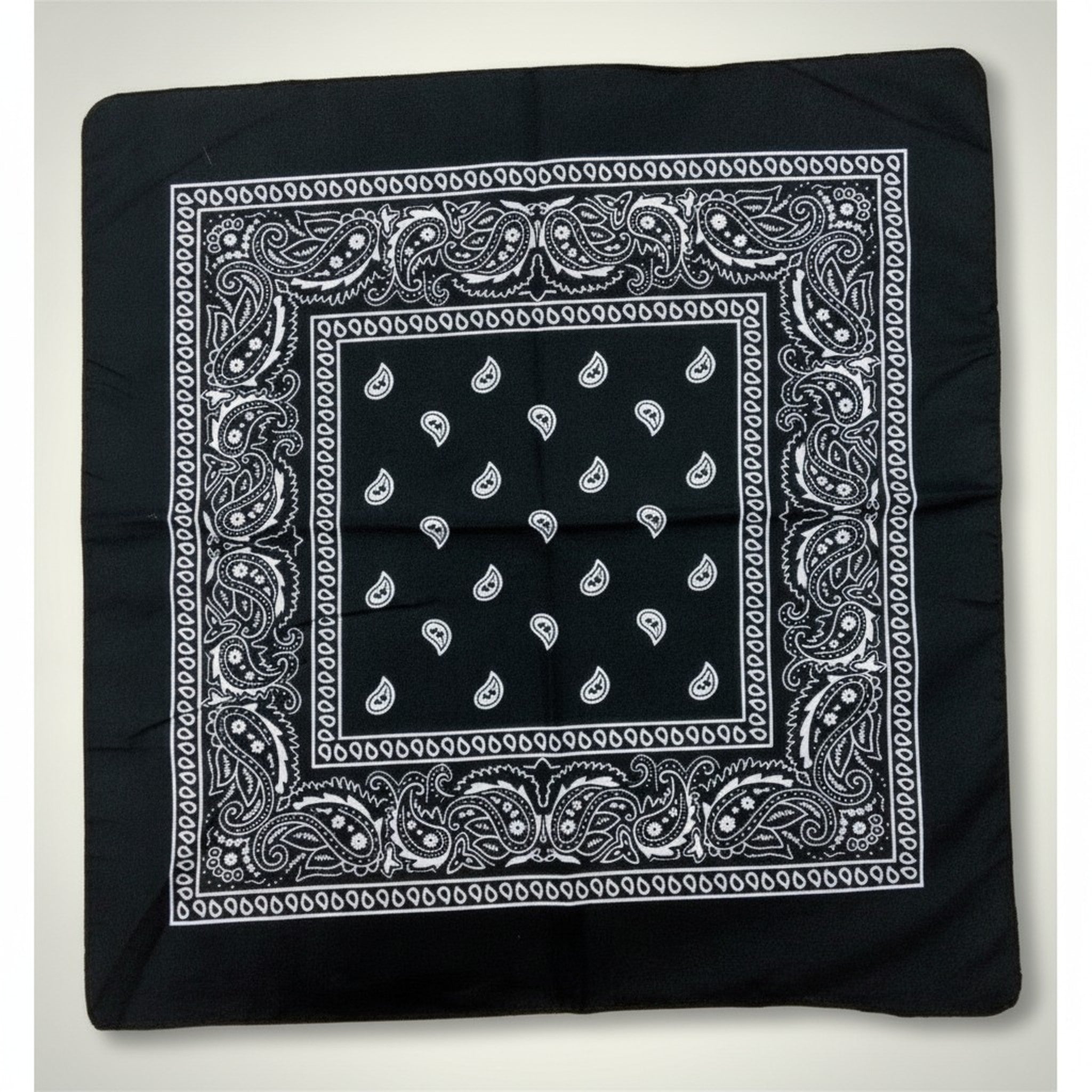Classic Paisley Pattern Bandana Scarf – scarves & belts (view 1)