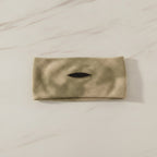 Ribbed Knit Headwrap in Taupe - Beige