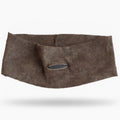 Ribbed Knit Headwrap in Taupe - Rust Brown – hair accessories (view 1)