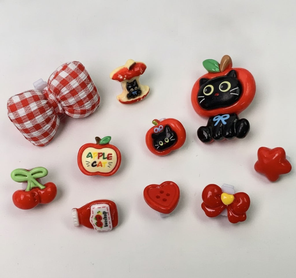 Assorted Decorative Shoelace Charms – apparel accessories (view 1)