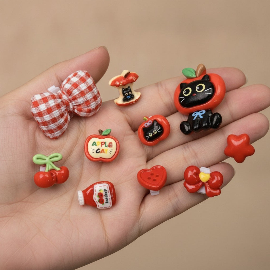 Assorted Decorative Shoelace Charms – apparel accessories (view 3)