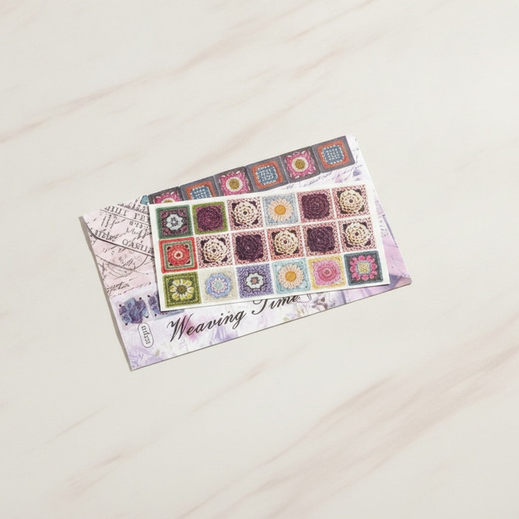 Decorative Tile Block Stacking Stationery Set (view 2)