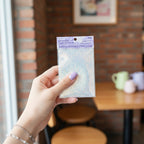 Purple Obsidian Star Clear Holographic Film Sticker – stationery (view 2)