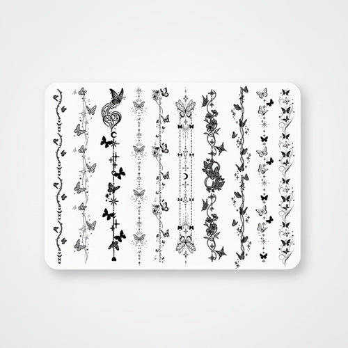 Butterfly Dream Temporary Tattoo Sheet Set – stationery (view 1)