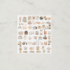 Vintage Aesthetic Sticker Sheet Collection Set – stationery (view 2)