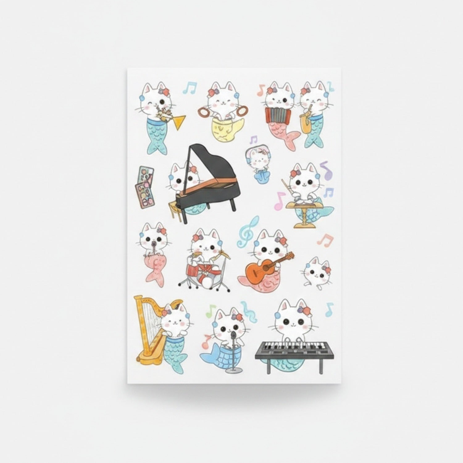 Cute Pet Animal Sticker Sheet Collection