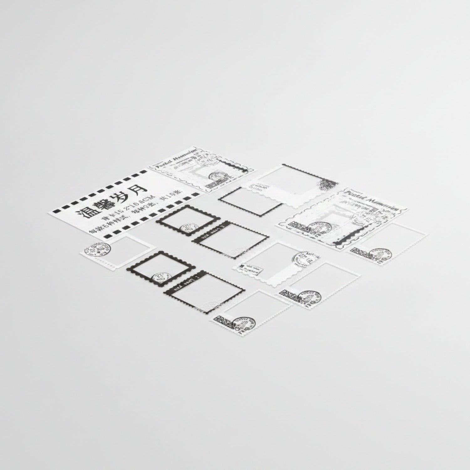 Perpetual Memory Card Set Multi-Design Stationery Pack - Beautiful Time 15-Pack