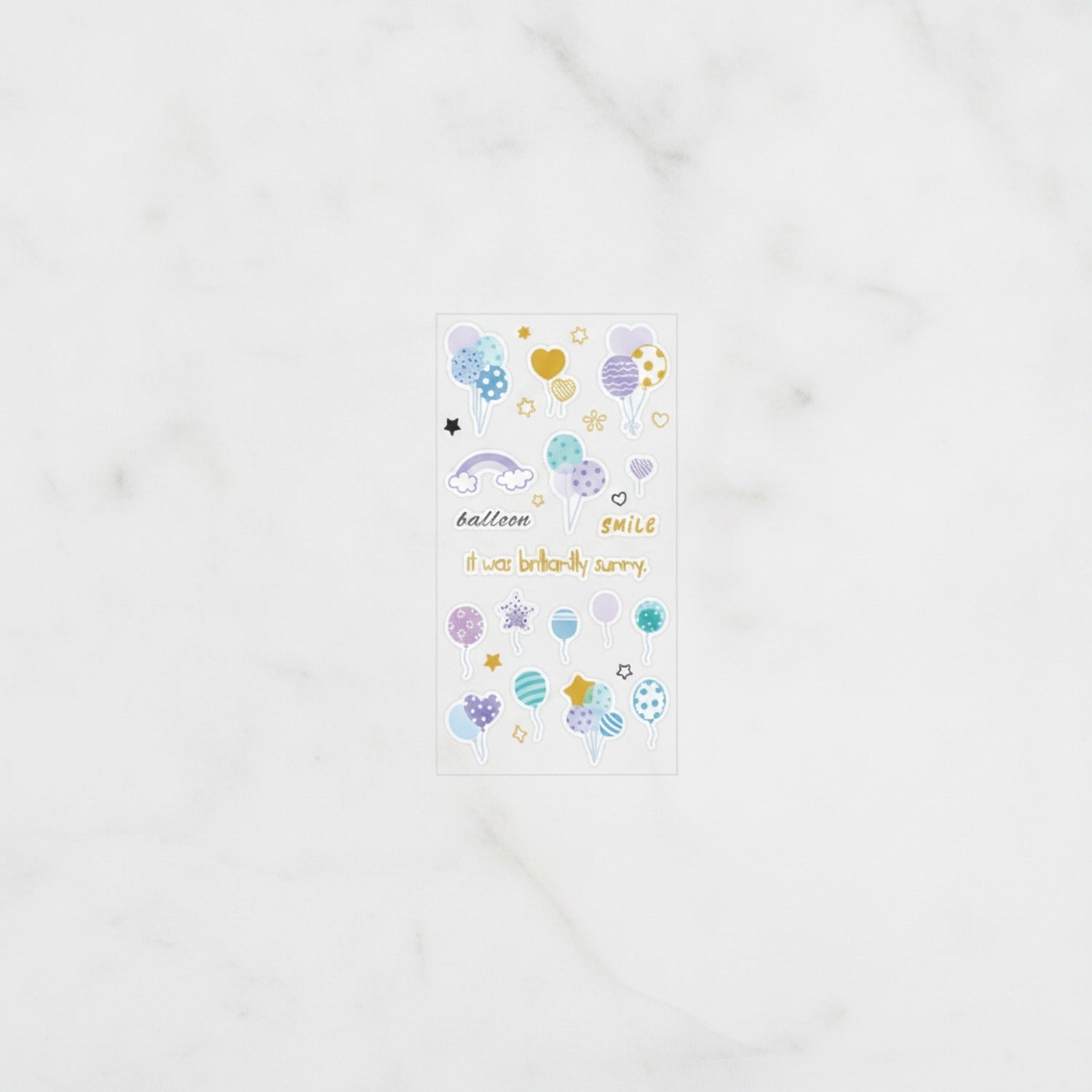 Decorative Sticker Sheets Birthday Party Banner Set