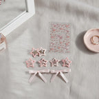 Butterfly & Star Hair Clip Set - Pink – hair accessories (view 3)